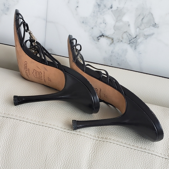 Jimmy Choo slip on sandals - Picture 9 of 14